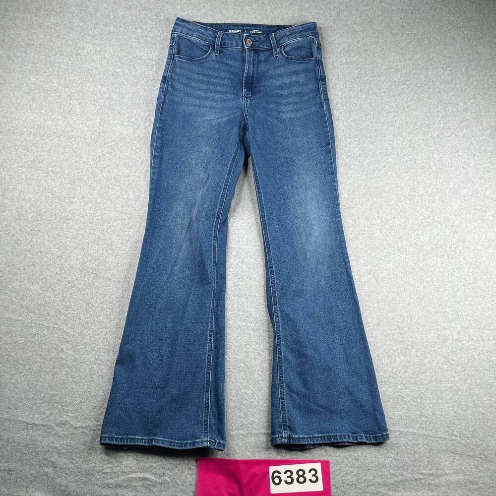 Old Navy Denim Jeans Womens Size 4 High Rise WOW Flare